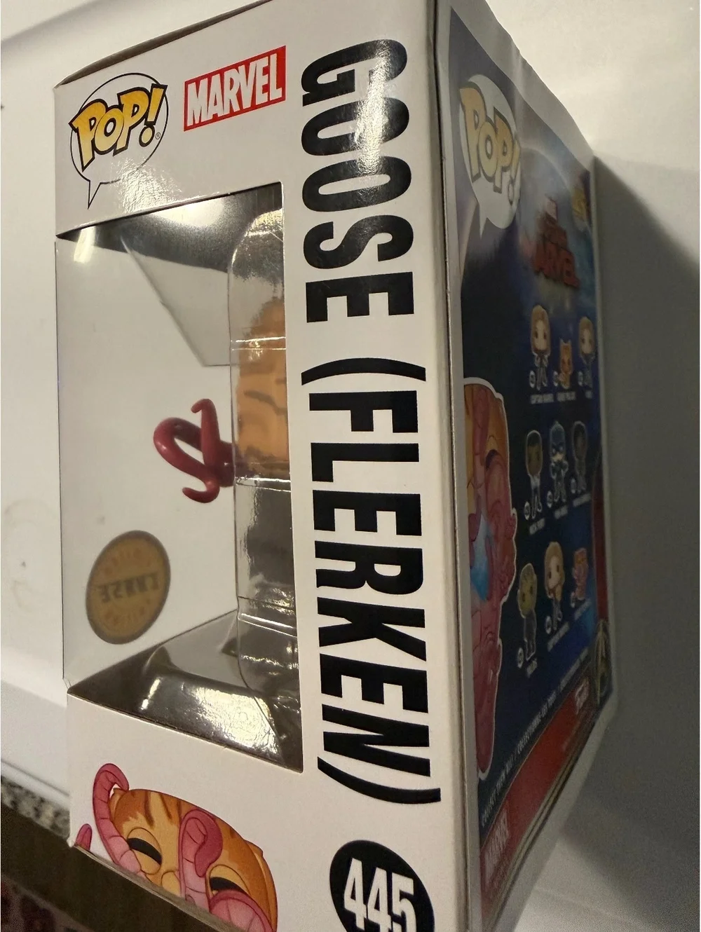 Funko Pop! Goose (Flerken) Chase #445 Captain Marvel Vinyl Figure